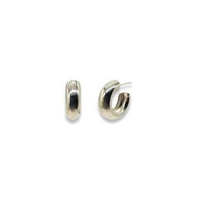 Argolla 12mm Plateada