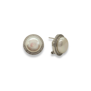 Aretes Clasicos de Perlas