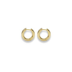 Argollas Lisas Doradas