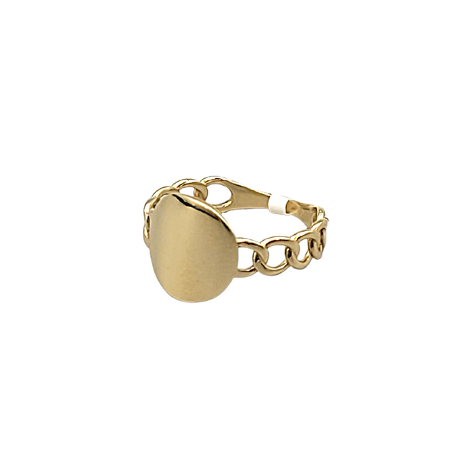 Anillo Plaquita - D'Santos Joyeros