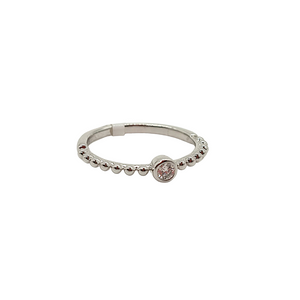 Anillo Stud con Diseño - D'Santos Joyeros